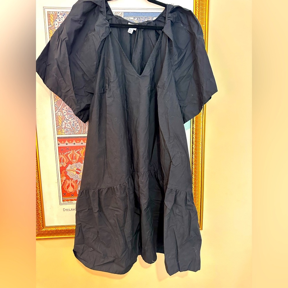 a new day Black Midi Dress